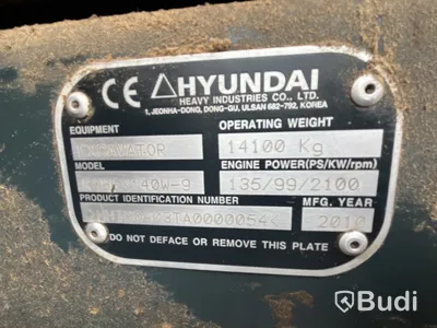 Materialhanterare Hyundai Robex 140W-9 -2010